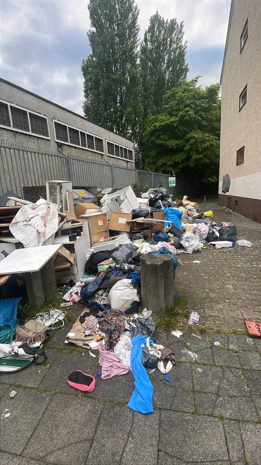 Vor der Entrümpelung